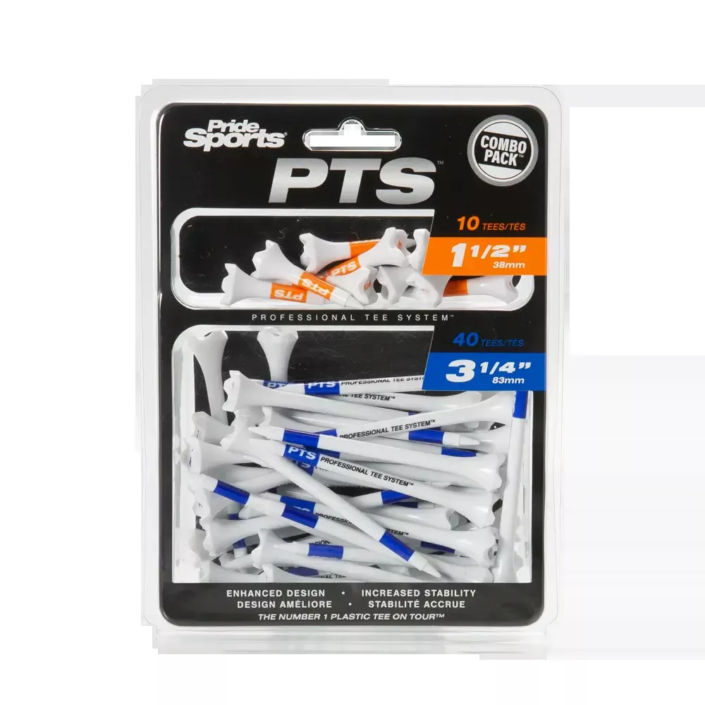 PTS Pride Performance Combo Pack - Includes 3 ¼" & 1 ½" Tees