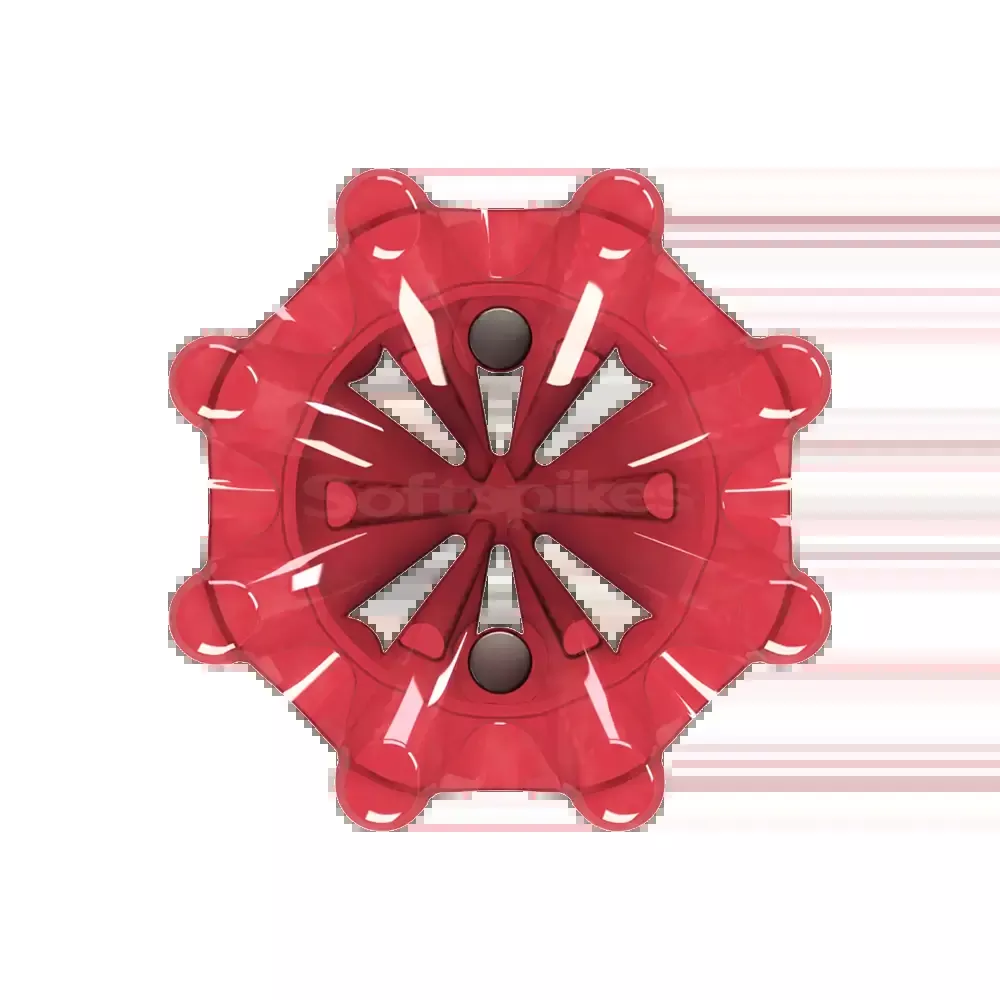 Pulsar Golf Spikes (Fast Twist 3.0) | Cherry/White