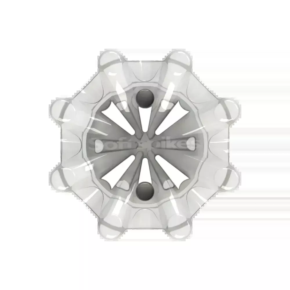 Pulsar Golf Spikes (Fast Twist 3.0) | Translucent/White