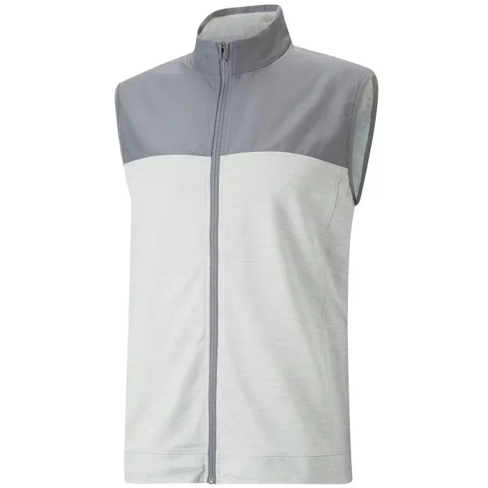 PUMA CLOUDSPUN Colorblock Golf Vest - ON SALE