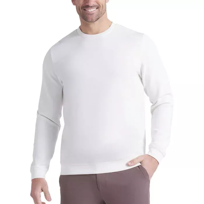 PUMA CLOUDSPUN Fleece Crewneck Golf Sweatshirt