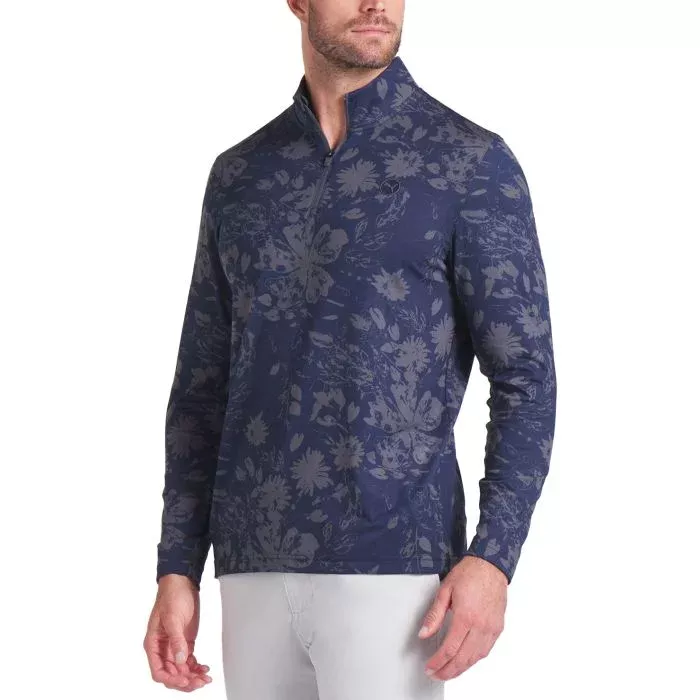 PUMA Pure 2.0 Rose Quarter Zip Golf Pullover - ON SALE