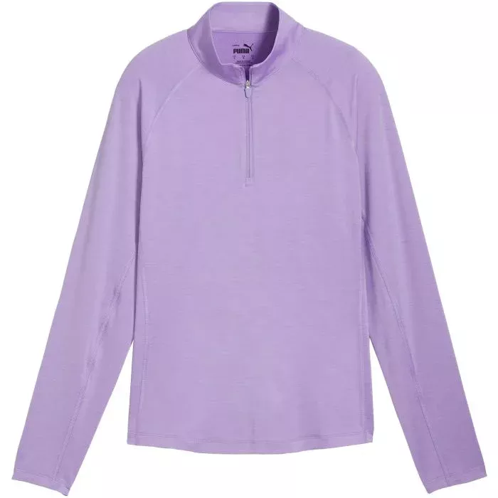 PUMA Womens YouV 1/4 Zip Golf Pullover