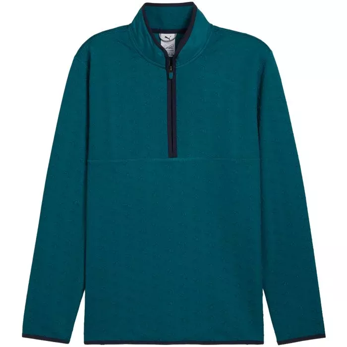 PUMA X AP Jacquard 1/4 Zip Golf Pullover - Arnold Palmer Collection