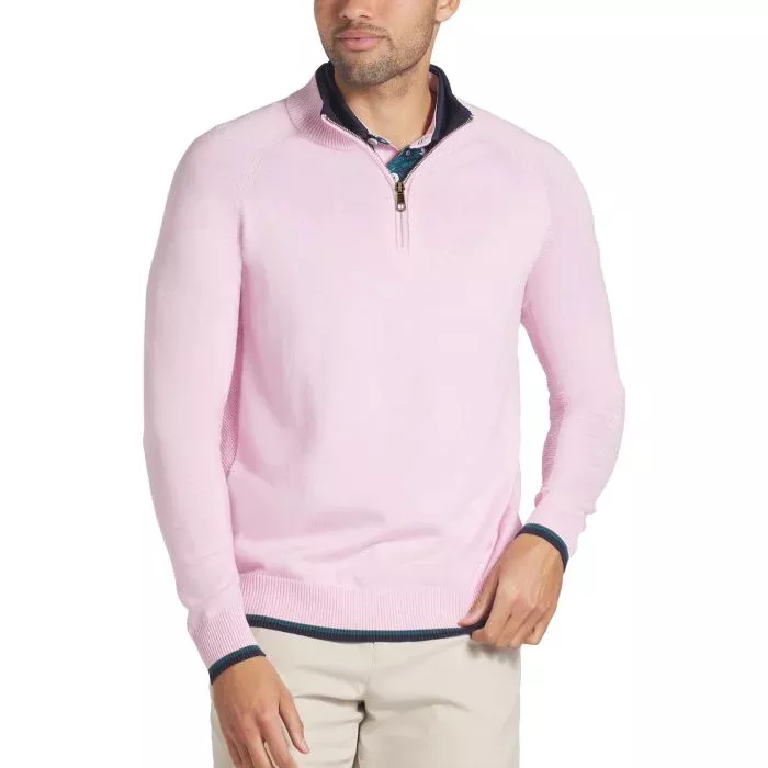 PUMA X AP Knit Quarter-Zip Golf Pullover - Arnold Palmer Collection