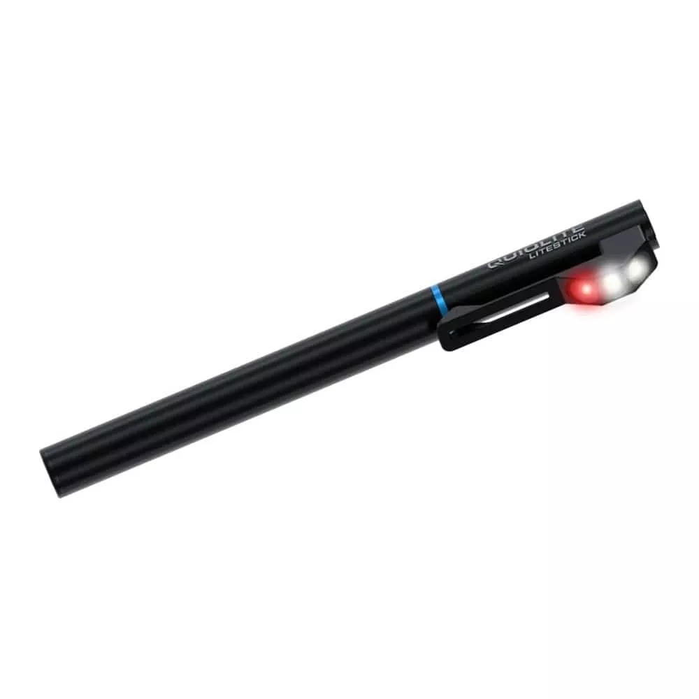 QuiqLite LiteStick Tactical LED Clip-On Light - Red/White