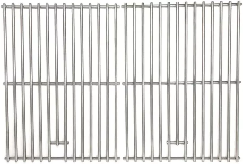 Stainless Steel Cooking Grates for Phoenix PG2001-P, PG2001-PBS, SPG2001-P Gas Grill Models, Set of 2