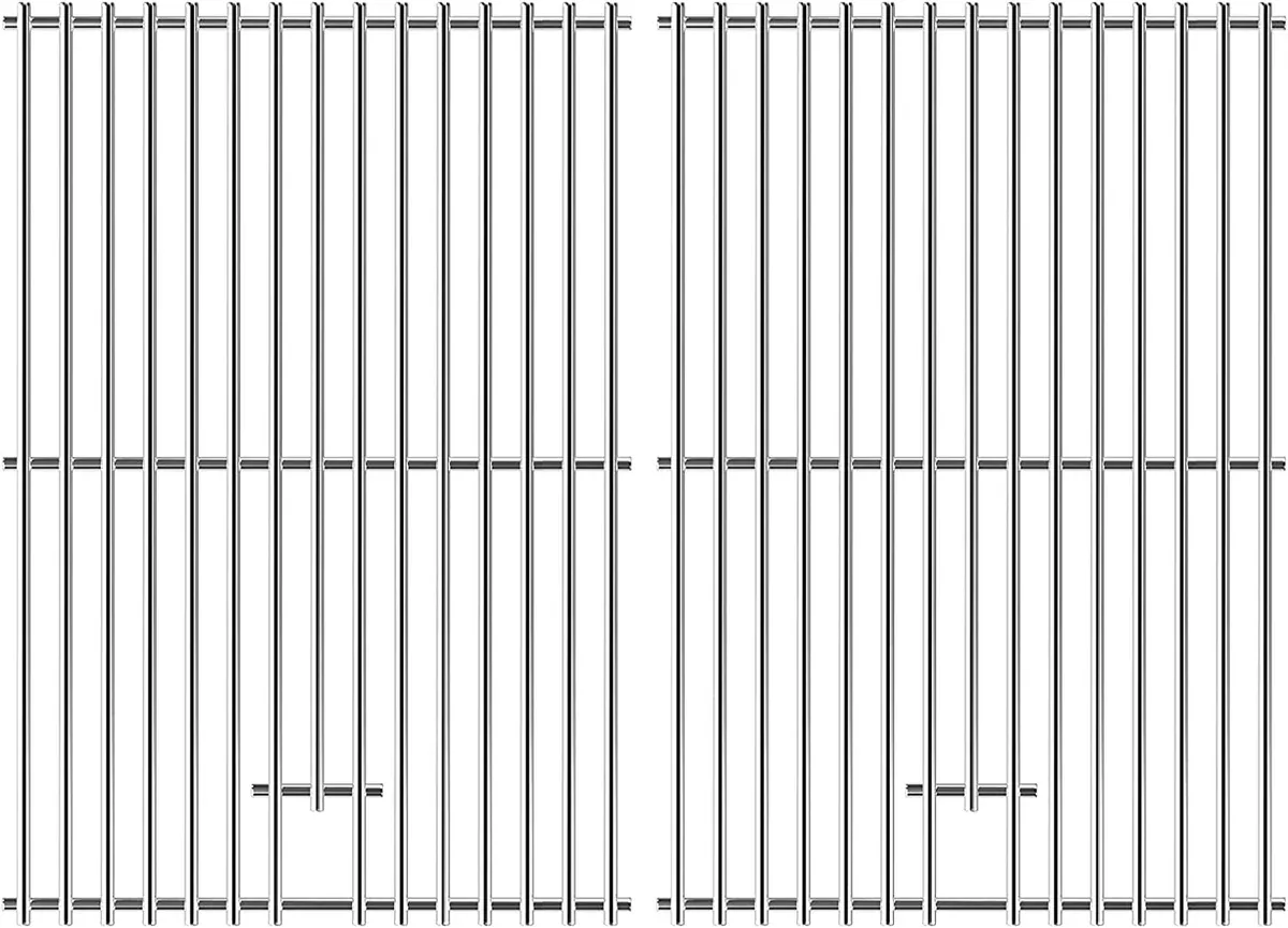 Stainless Steel Grates Kit for Char-Broil Tru-Infrared 463355220, 463242516, 466242515, 466242615, 463243016 Gas Grills