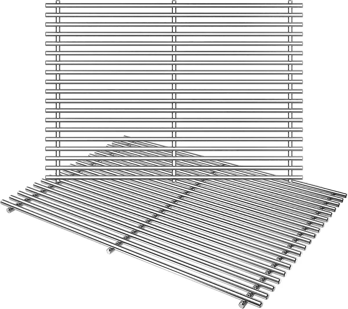 Stainless Steel Grill Grates for Master Forge GGP-2501, GGP-2601, GGPL-2100CA 4 Burner Gas Grills
