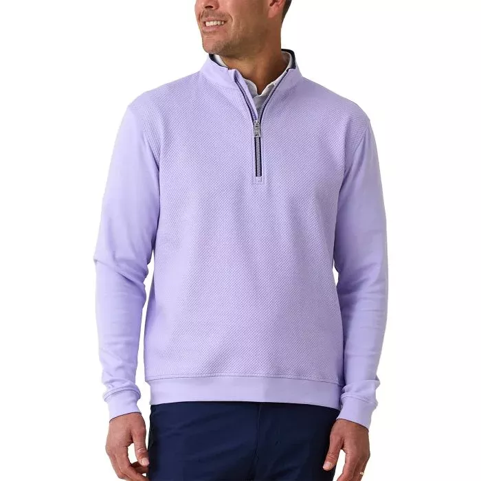 Straight Down Cardiff Quarter-Zip Golf Pullover