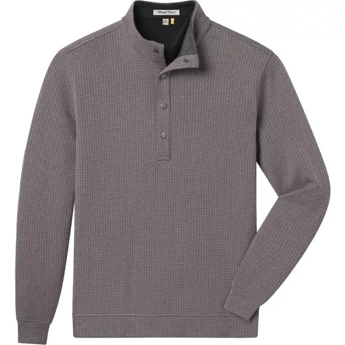 Straight Down Hollister Snap Placket Golf Pullover
