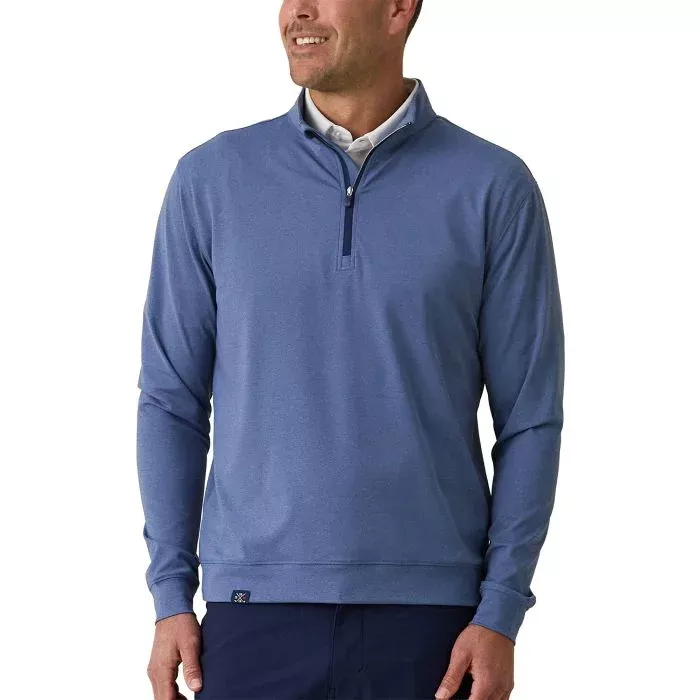 Straight Down Tiburon Quarter-Zip Golf Pullover