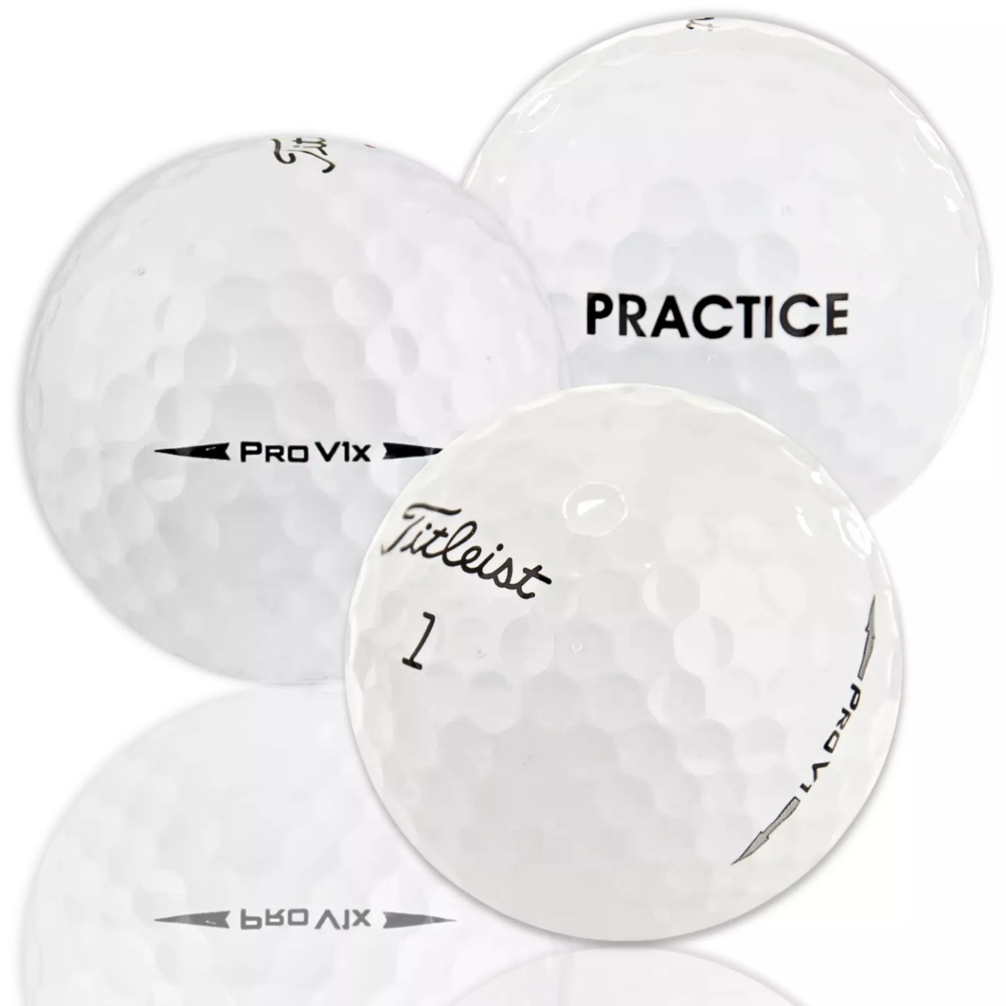Titleist Practice Pro V1 & Prov1X Mix