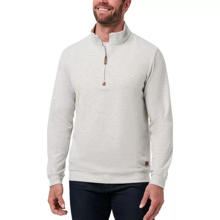 TravisMathew Cloud Sweater Quarter Zip Golf Pullover