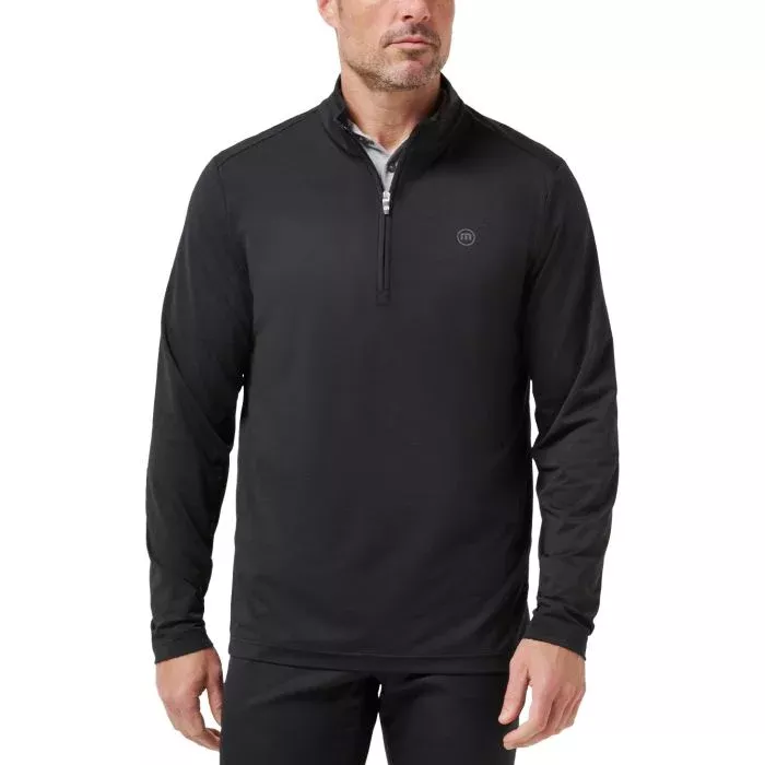 TravisMathew Heater Pro Quarter Zip Golf Pullover