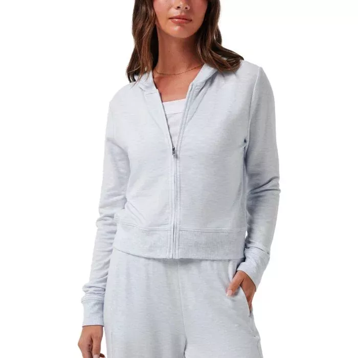 TravisMathew Womens Cloud Terry Zip Golf Hoodie