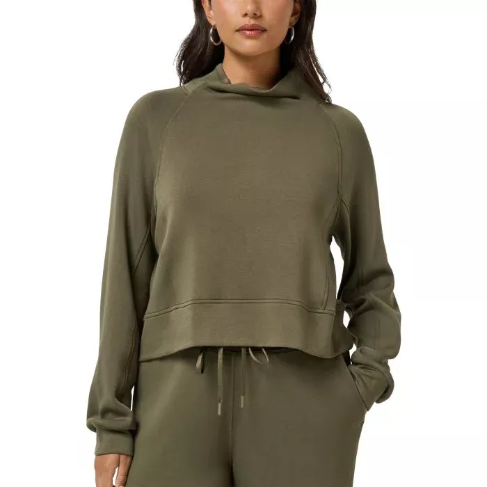 TravisMathew Womens Skyloft Soft Funnel Neck Golf Pullover