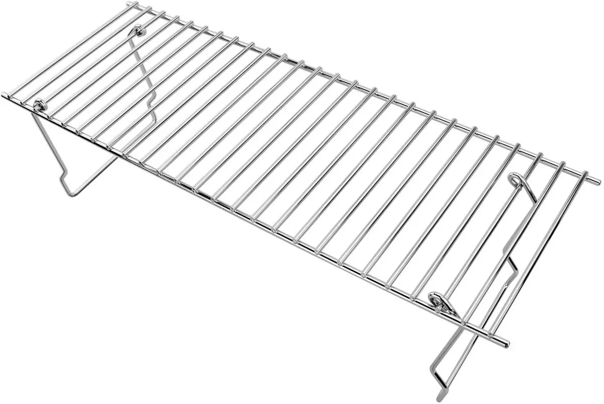 Universal 19 x 6.5 x 4.5'' Grill Rack for Gas, Charcoal, Wood Pellet Grill, Traeger Accessories Chrome Upper Rack, Warming Grate, Warming Rack