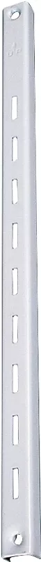 White Steel Regular Duty Bracket 16 Gauge 60 In. Length