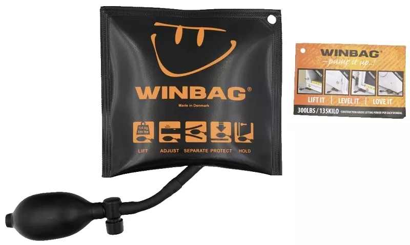 Winbag 6 In. W X 6 In. L Flexible Plastic Inflatable Shim 1 Pk