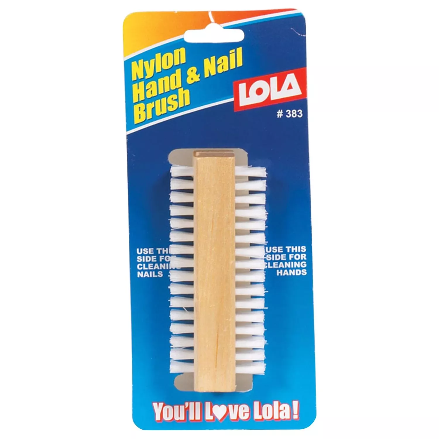 Wood Handle Hand And Nail Brush