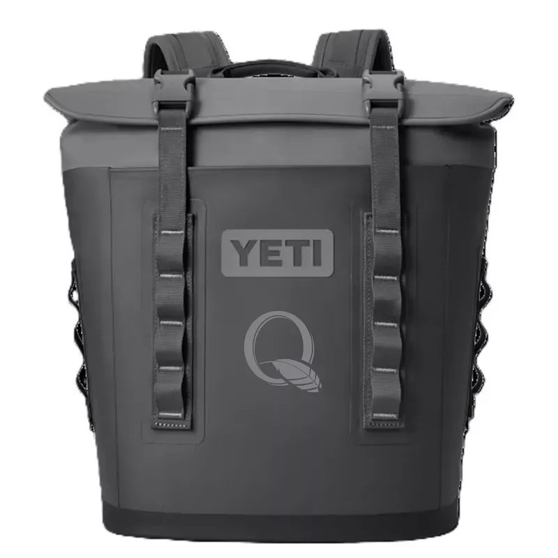 Yeti M12 Hopper Backpack Soft Cooler Backpack Logo