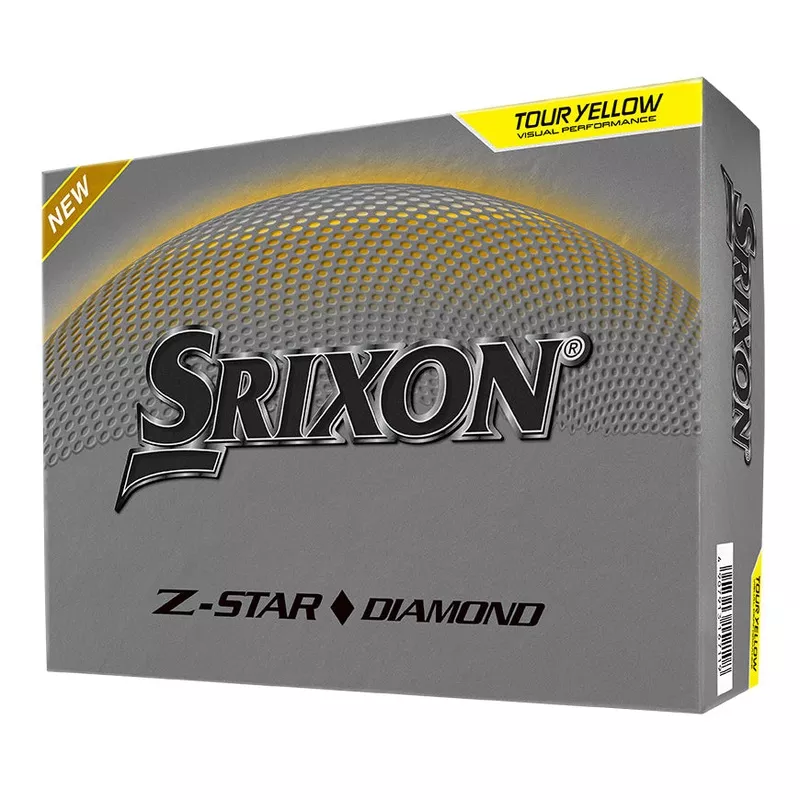 Z Star Diamond ’25 Golf Balls – Yellow