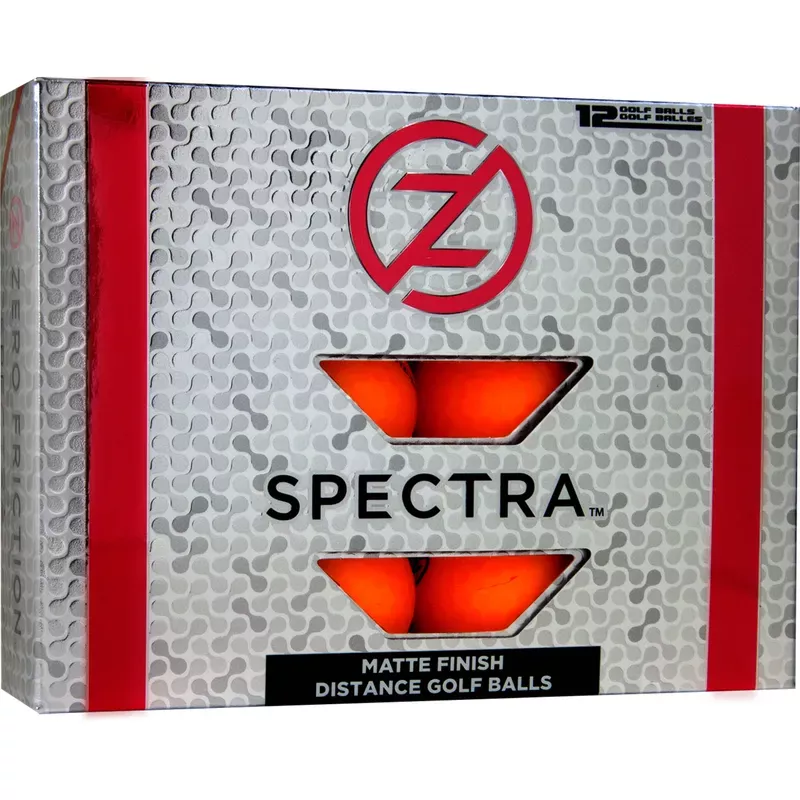 Zero Friction Spectra Neon Golf Balls