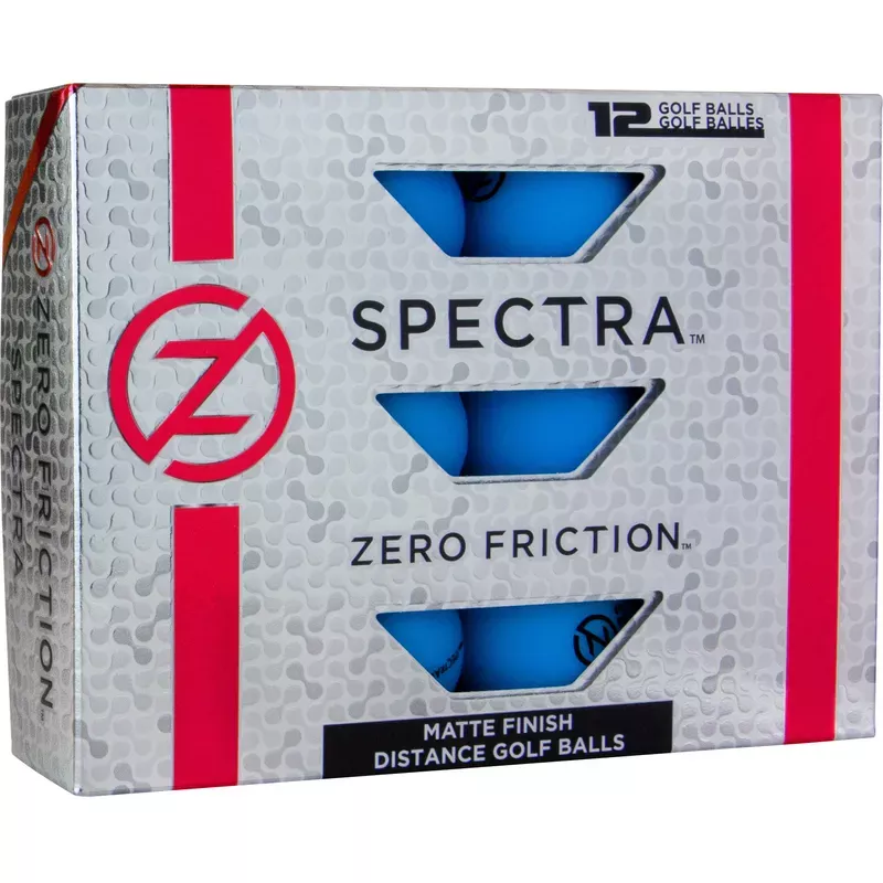 Zero FrictionSpectra Matte Neon BlueGolf Balls