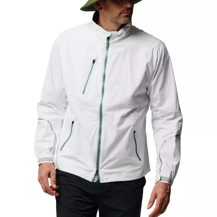 Zero Restriction Power Torque Full Zip Golf Rain Jacket
