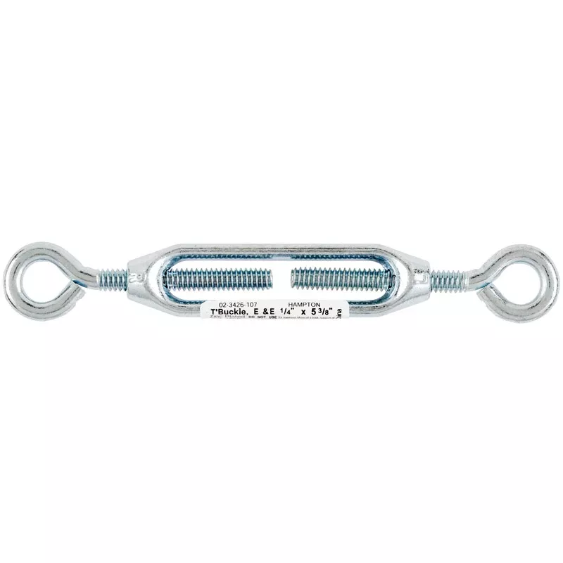 Zinc-plated Aluminum/steel Turnbuckle 160 Lb