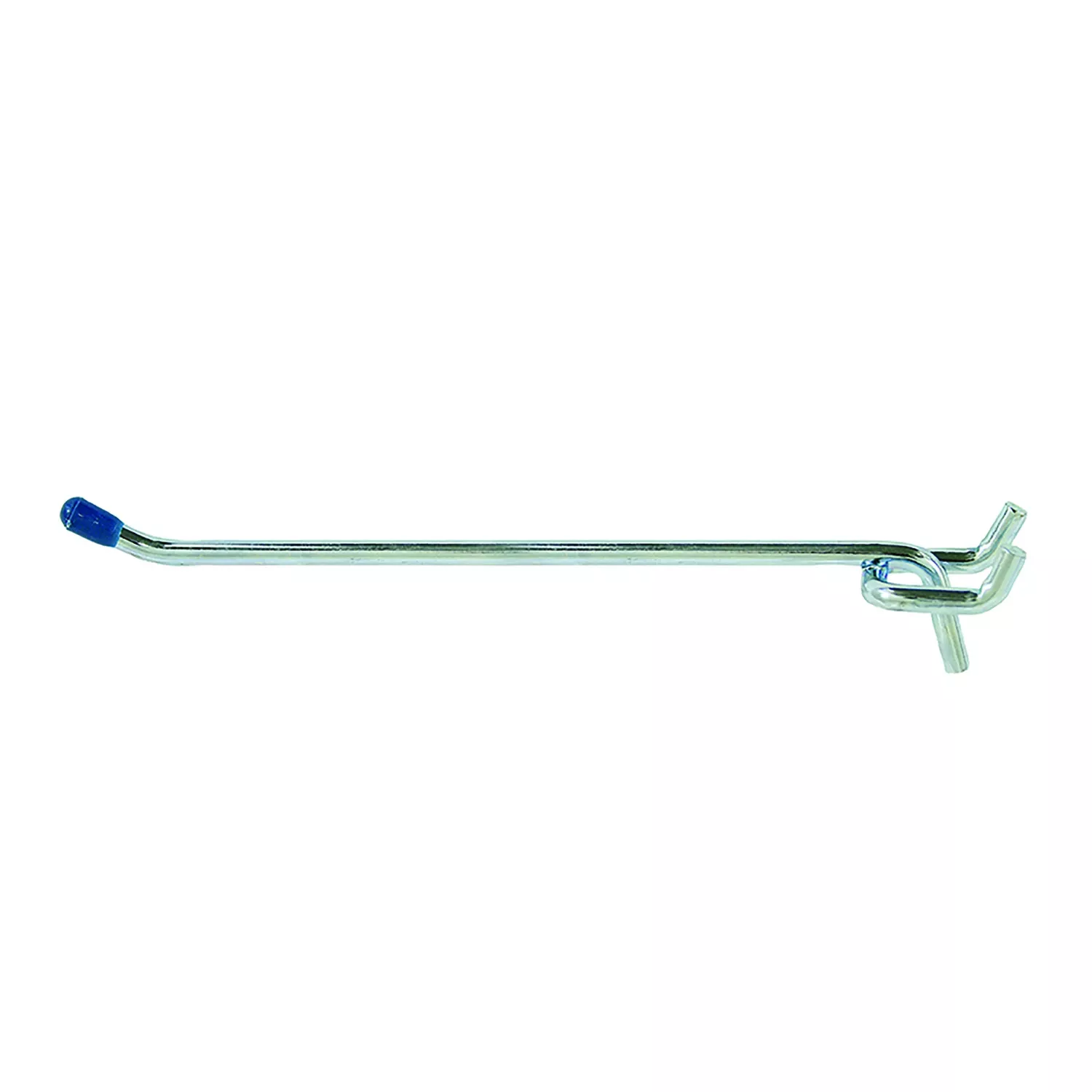 Zinc Plated Silver Steel 6 In. Peg Hooks 2 Pk