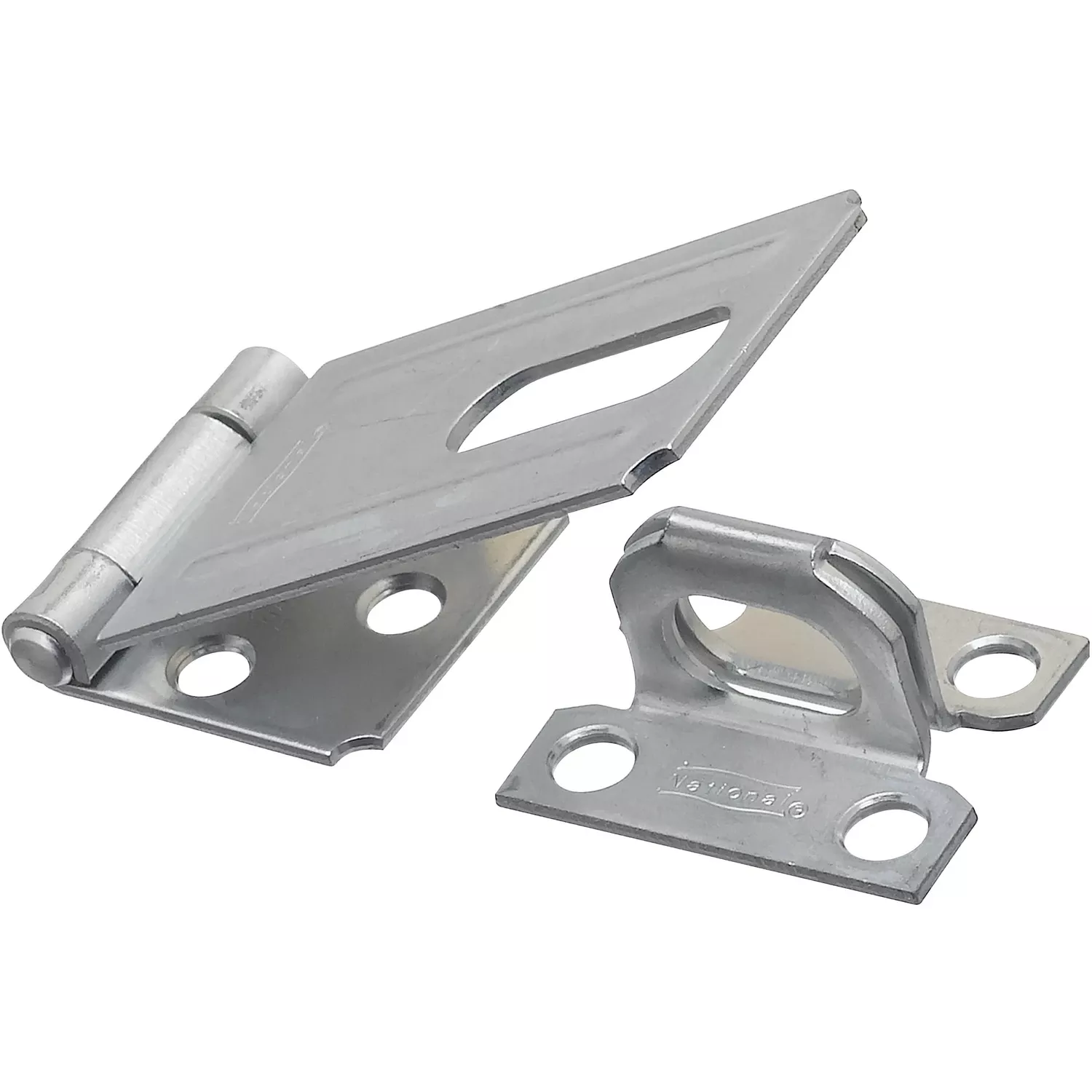 Zinc-plated Steel 3-1/4 In. L Safety Hasp 1 Pk