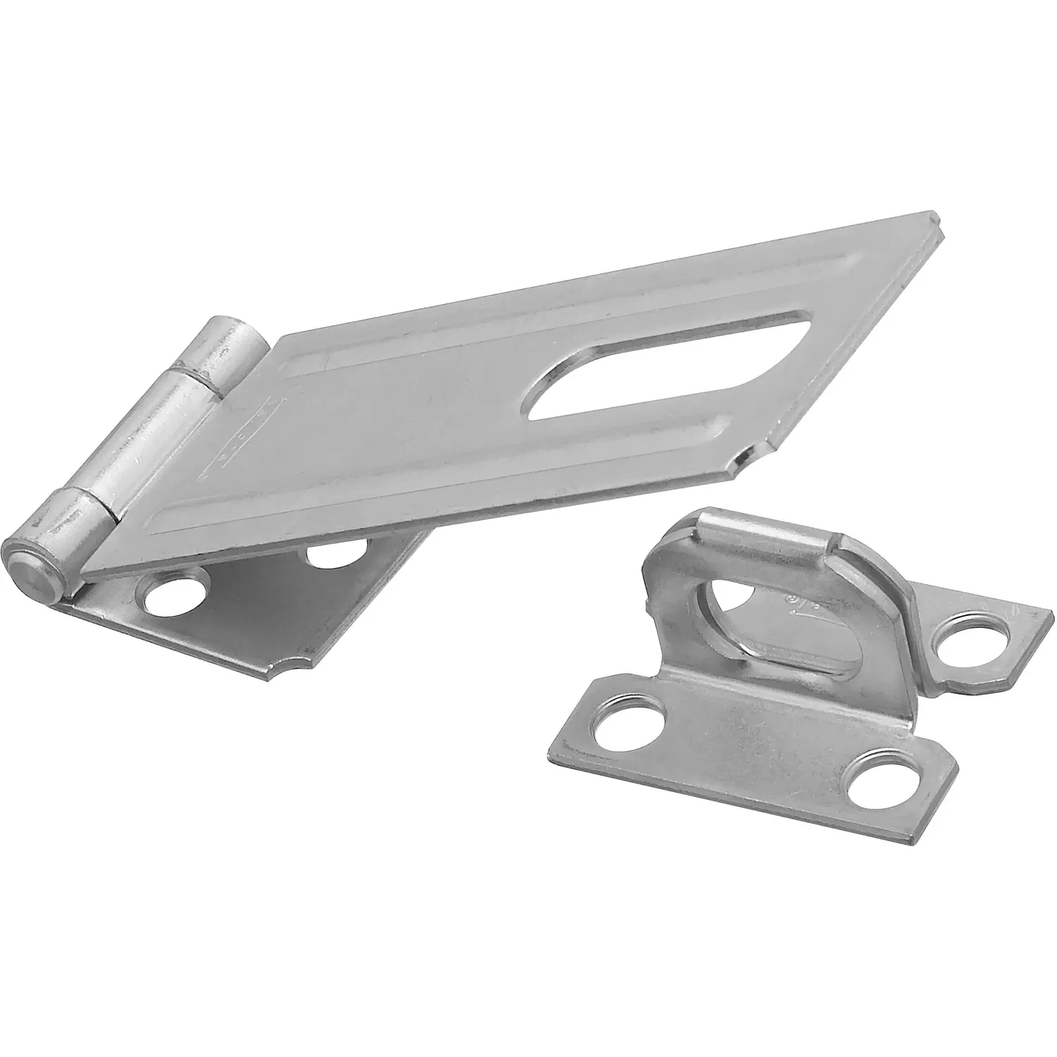 Zinc-plated Steel 4-1/2 In. L Safety Hasp 1 Pk