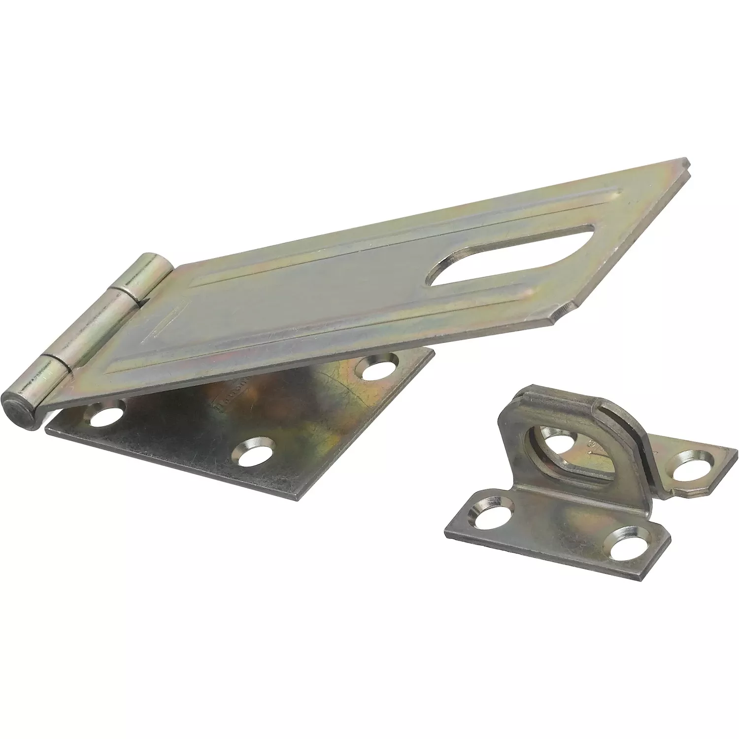 Zinc-plated Steel 6 In. L Safety Hasp 1 Pk