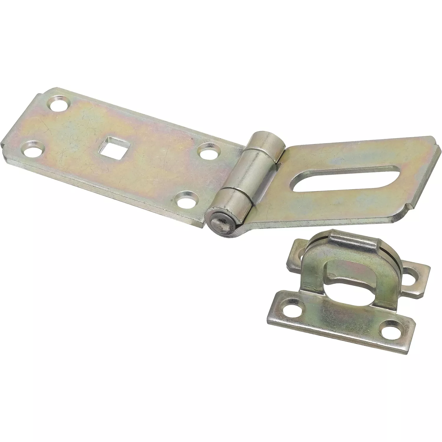 Zinc-plated Steel 7-1/4 In. L Extra Heavy Hasp 1 Pk
